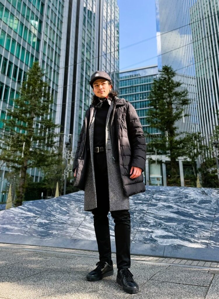 ハーフ男性モデル